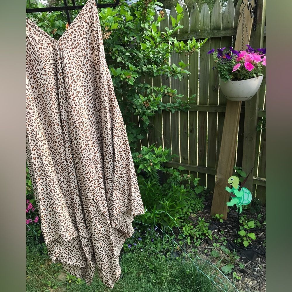 Leopard Print Jumpsuit - Picture 12 of 13